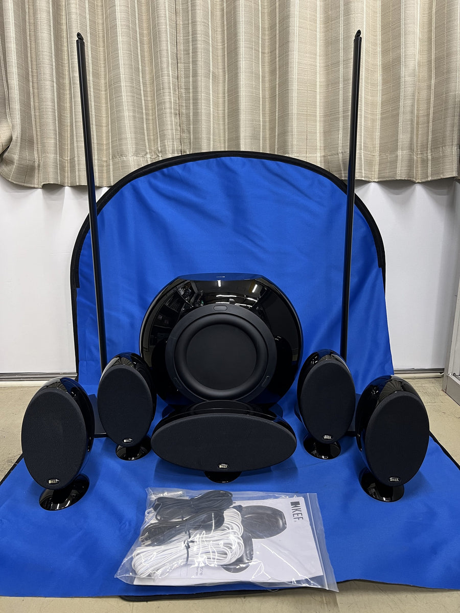KEF Home theatre 3000 series スピーカー＆ウーファー６点セット