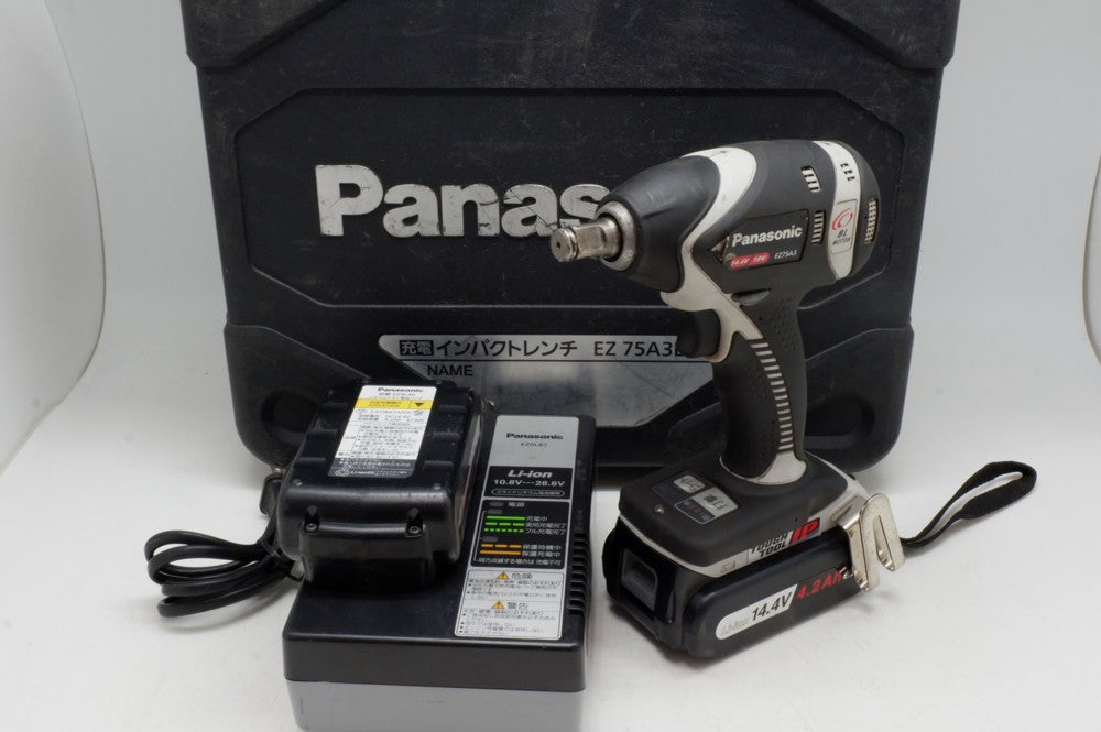 14.4Vインパクトレンチ Panasonic EZ75A3LS2F 中古品 – リサイクル堀り