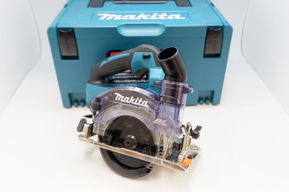 充電式防じん丸ノコ makita KS514D ケース付 バッテリー＆充電器別売